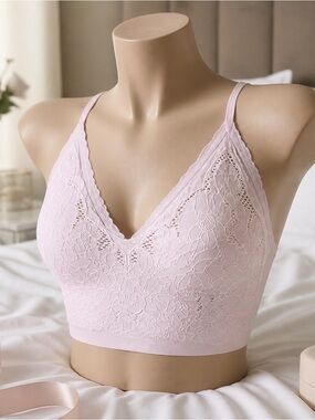 ❤️ NWT XXL No Boundaries Pink Wireless Bra with Adjustable Straps